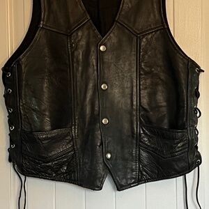 Leather Vest